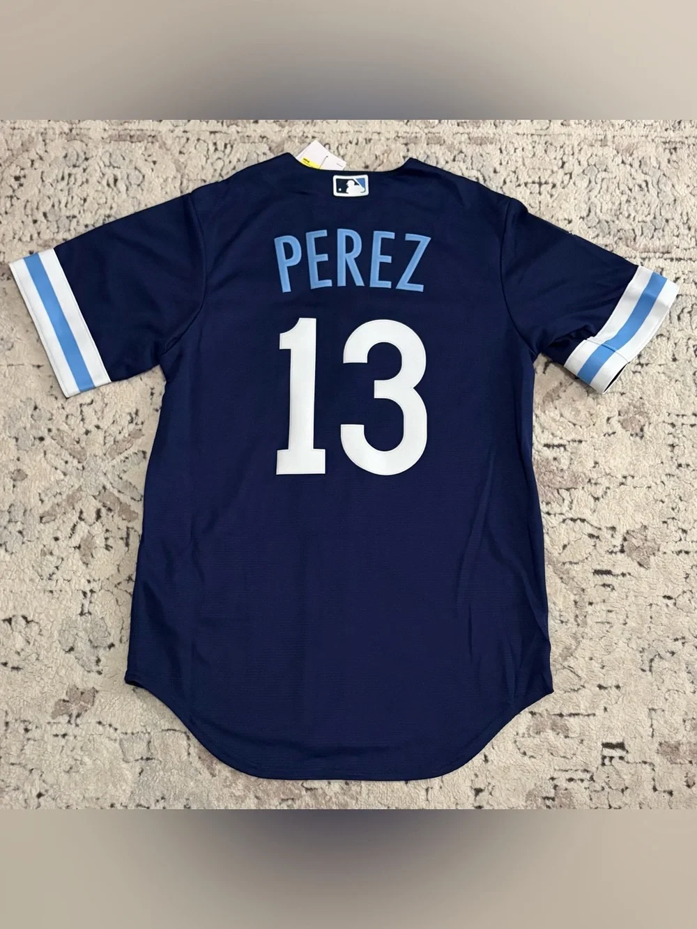 $160 Nike Kansas City Royals Salvador Perez #13 City Connect Jersey Men’s Sz: S